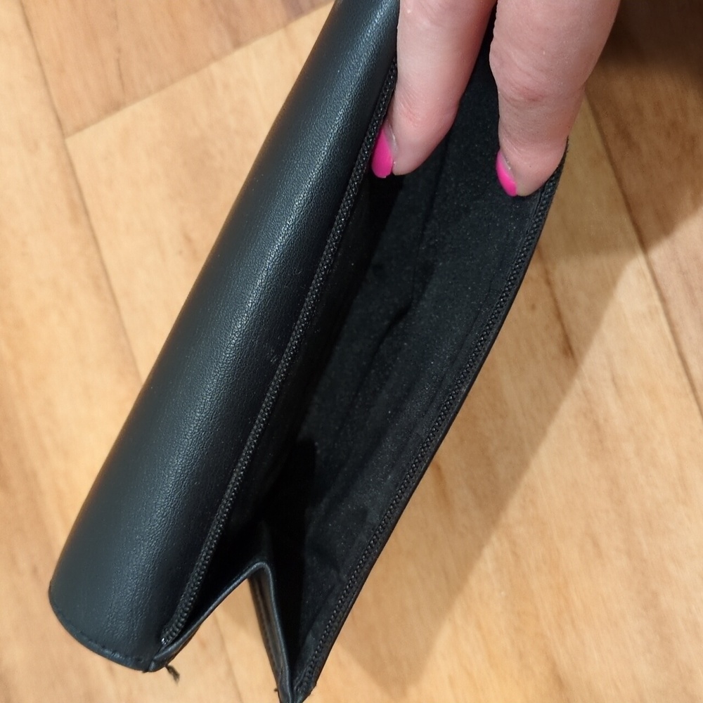 Coach Alexandra Black Leather Envelope wallet - Picture 12 of 15